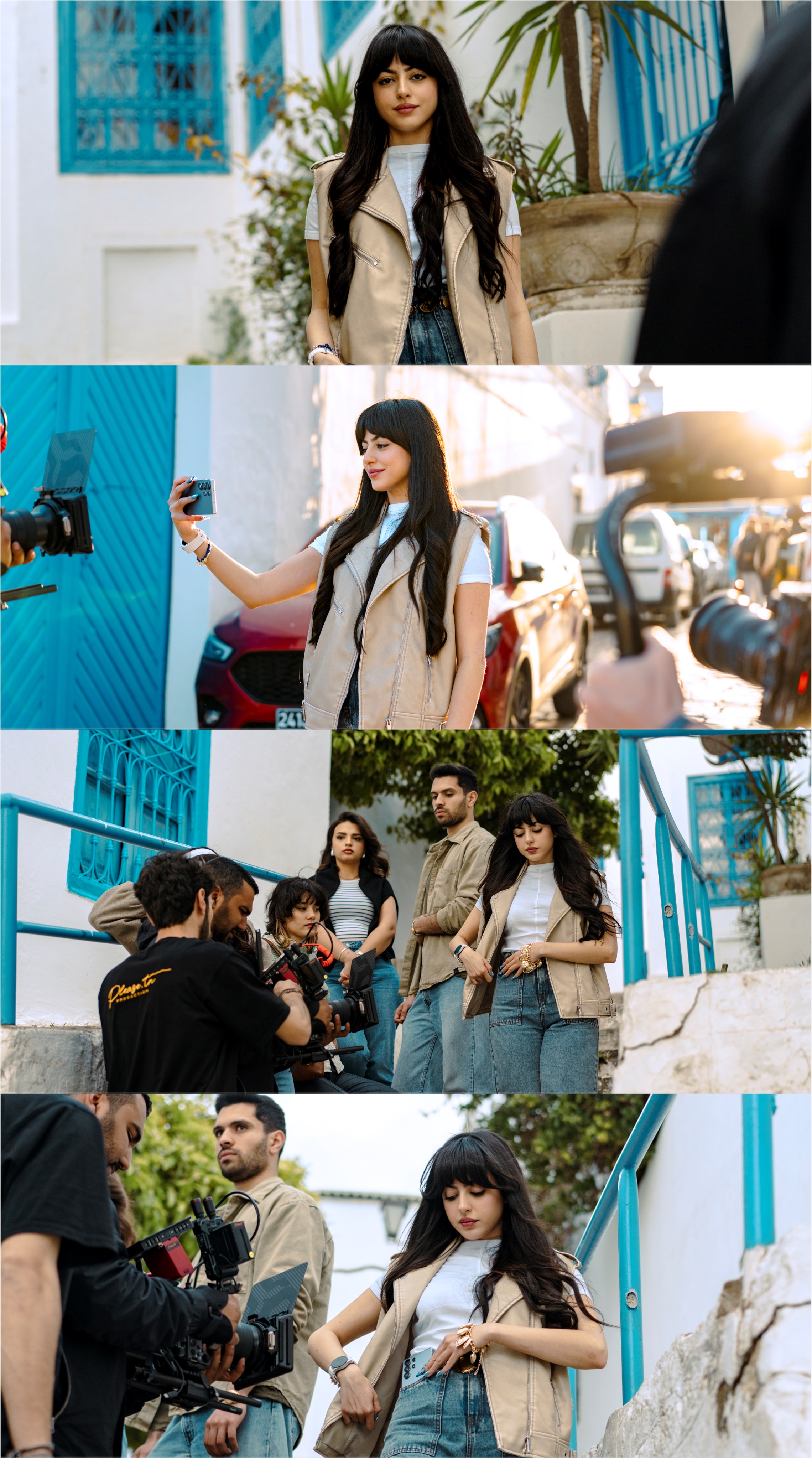 Behind-the-scenes brand production for Goldina — Aziz Stiti