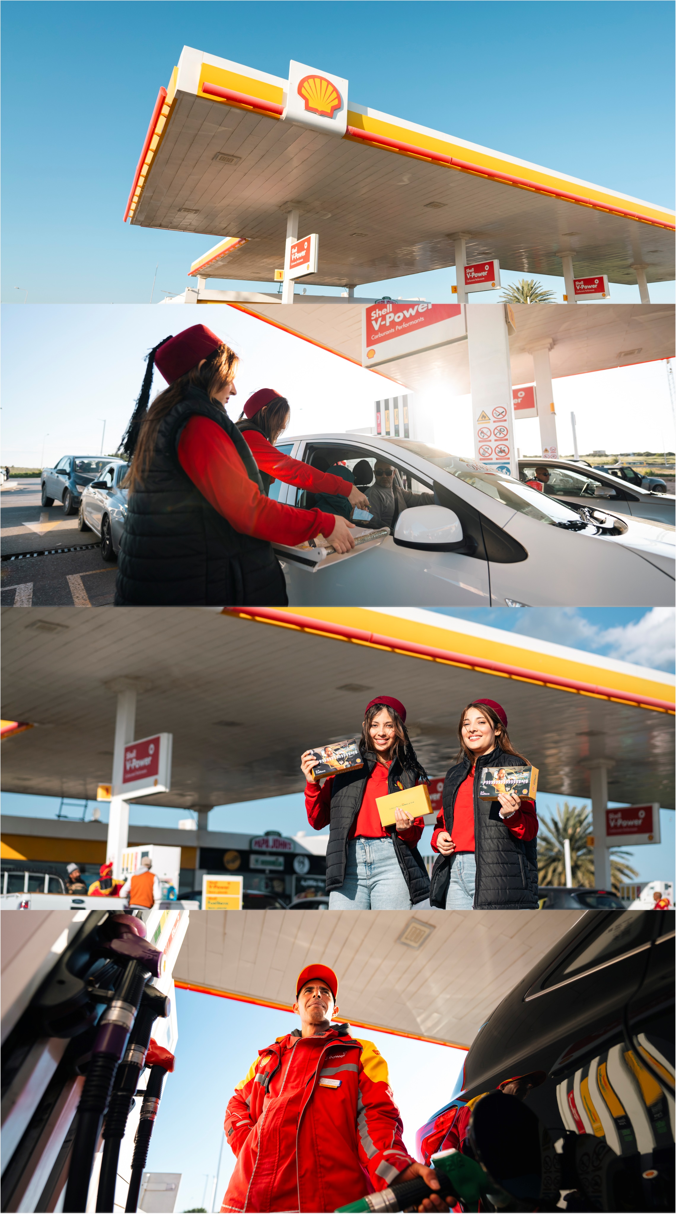 Professional commercial photography at please.tn — Shell campaign