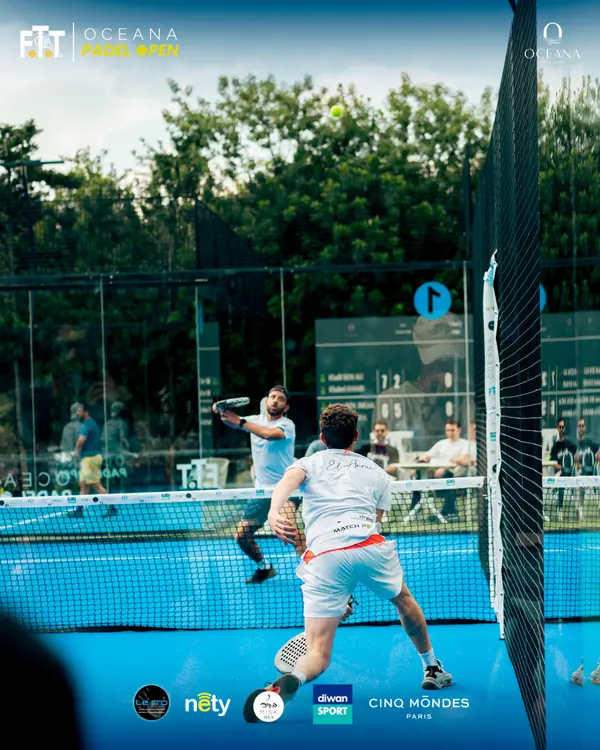 Padel match photography by Aziz Stiti — Tunisia
