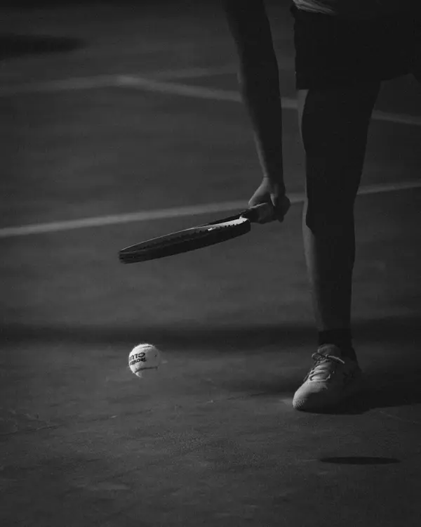 Professional tennis match photography by Aziz Stiti — Tunisia