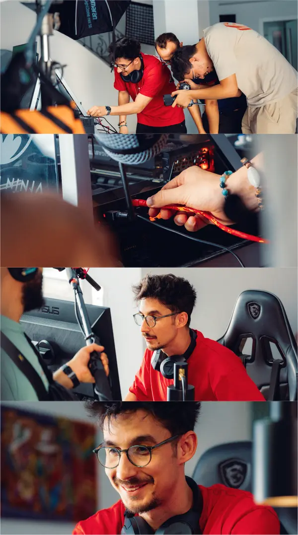 Brand collaboration photography — LG Tunisia