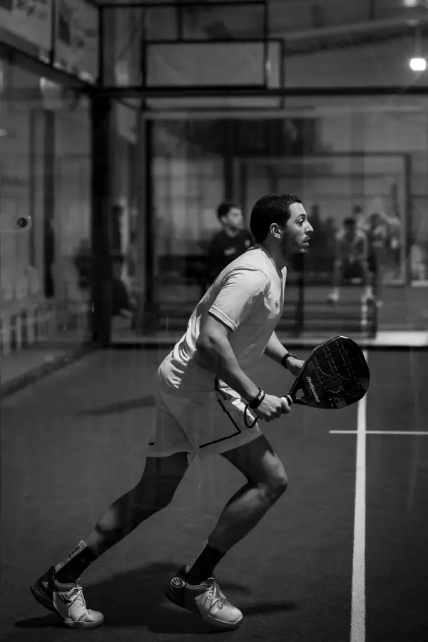 Black and white sports photography by Aziz Stiti